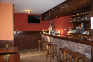 Area lounge atau bar di Casa Francho