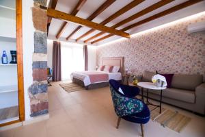 Posteľ alebo postele v izbe v ubytovaní Hotel Rural Rosario Martin