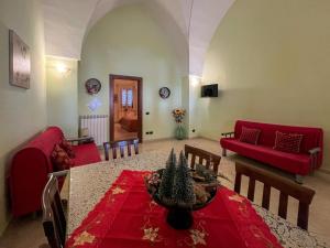 Posezení v ubytování Casa Annette