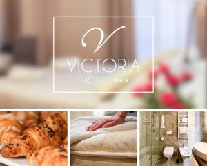 Koupelna v ubytování Hotel Victoria