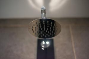 a utensil sticking out of a black holder at Suite Jungle Studio with Views Walk Everywhere in Playa del Carmen