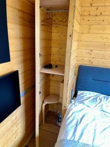 Letto o letti in una camera di Chalet Hug