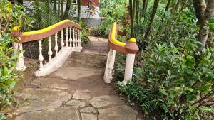 Zahrada ubytování The Twin Cottages Coorg