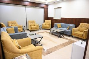 Posezení v ubytování فندق نجمة العزيزية hotel Star AL Aziziyah