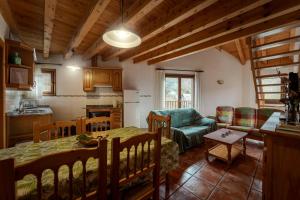 Kuchyň nebo kuchyňský kout v ubytování Casa Samarra