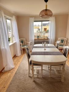 Posezení v ubytování Villa söder om Varberg