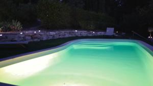Bazén v ubytování Villa avec Vue Panoramique et Piscine nebo v jeho okolí