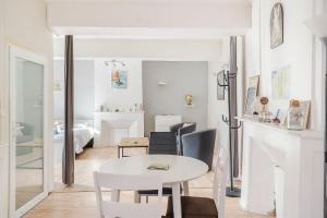 Posezení v ubytování Appartement de caractère hyper centre