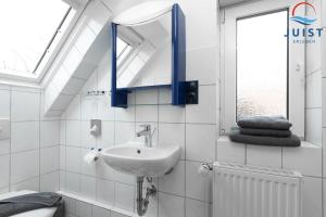 ห้องน้ำของ Töwerland Zimmer 8