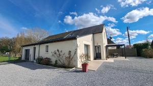 Bygningen som feriehuset ligger i