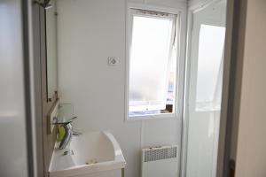 Ένα μπάνιο στο Ferienpark Süderstapel - Hausboot 1 +21 φωτογραφίες