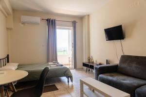 Posezení v ubytování Elia mini suites 7