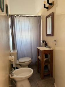 Koupelna v ubytování Casa de campo en Lujan