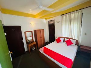 Postel nebo postele na pokoji v ubytování Sky Bello Hotel + 37 fotografií