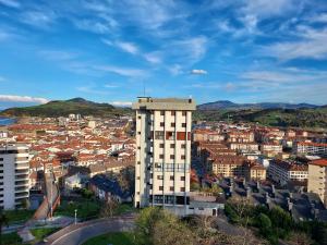 Nespecifikovaný výhled na destinaci Zarautz nebo výhled na město při pohledu z ubytování v soukromí
