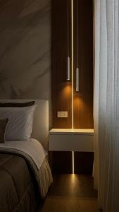 Postel nebo postele na pokoji v ubytování B&B IV Novembre