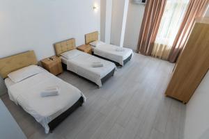 Postel nebo postele na pokoji v ubytování Hotel Ponto Vechio