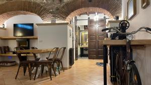 Kuchyň nebo kuchyňský kout v ubytování Koru House Ariccia