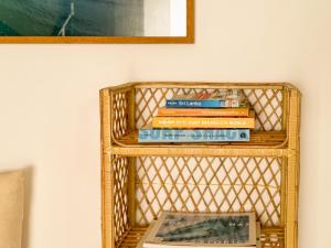 Knihovna v bed and breakfast