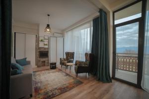 Posezení v ubytování Luxury Villas in Alazani Valley Residence