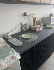 Η κουζίνα ή μικρή κουζίνα στο JessApartment