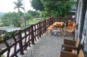 Balkoni atau teres di Jilufugan B&B