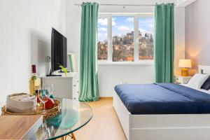 TV a/nebo společenská místnost v ubytování Apartment 42