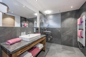 Koupelna v ubytování Seehüter's Hotel Seerose