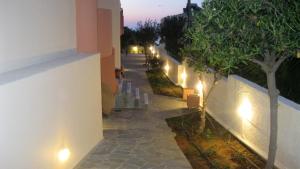 A garden outside Iolkos Hotel Apartments