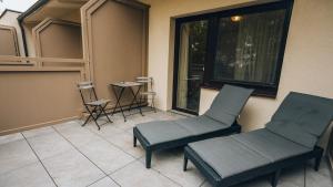 A seating area at Gasthof Kummer