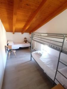 Postel nebo postele na pokoji v ubytování Appartamenti Borgo Ciaramiti.