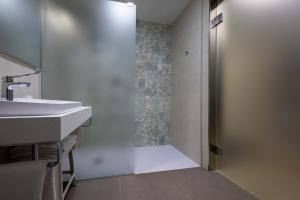 Koupelna v ubytování Hotel Tre Ville