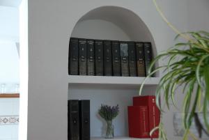 The library in the holiday home