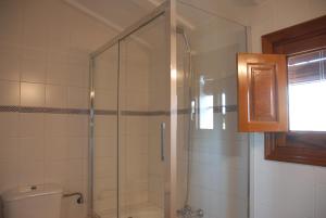 A bathroom at Finca Horno de Cal