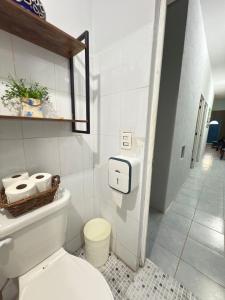 Koupelna v ubytování Casa en el centro de veracruz