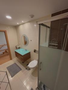 Ένα μπάνιο στο Modern luxury apartment with pool and ocean view