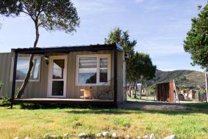 Общий вид на горы или вид на горы из дома для отпуска