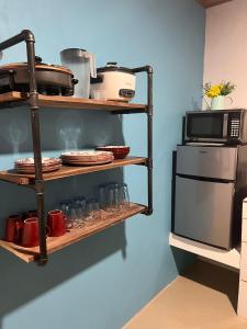 Η κουζίνα ή μικρή κουζίνα στο Apartamento Kathe y Fabi