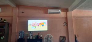 TV a/nebo společenská místnost v ubytování depaoffice