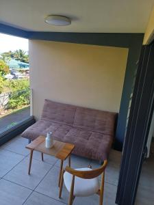 Χώρος καθιστικού στο L'evasion Tahitienne Apartment