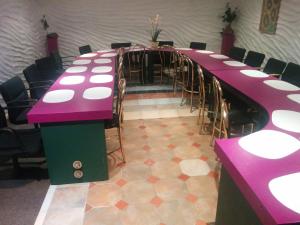 Restoran või mõni muu söögikoht majutusasutuses Hotel Getliin