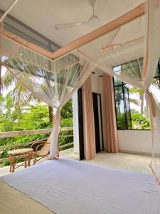 Balkón nebo terasa v ubytování Lotus Surf House
