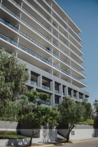 El edificio en el que está el departamento