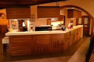 Kuhinja oz. manjša kuhinja v nastanitvi Hotel Leonardo