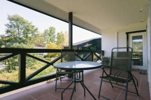 En balkon eller terrasse på Lodge Maroray