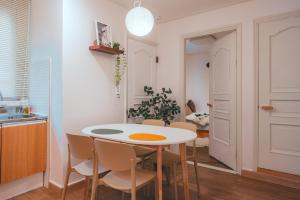 Kuchyň nebo kuchyňský kout v ubytování Roah house