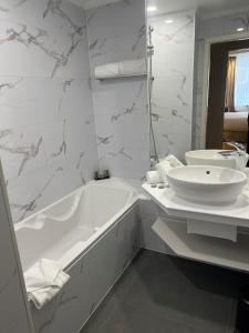 Koupelna v ubytování Maison LUTETIA R