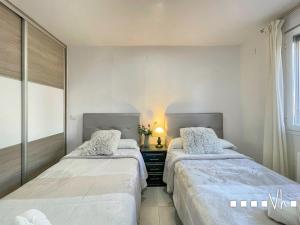 Posteľ alebo postele v izbe v ubytovaní VH CostaBlanca - CARRASQUETA