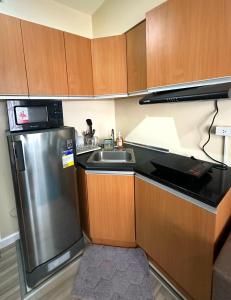 Η κουζίνα ή μικρή κουζίνα στο Avida Towers Riala It Park