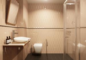 The Social Hub Glasgow的一间浴室